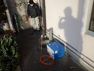 トレーサーガス工法